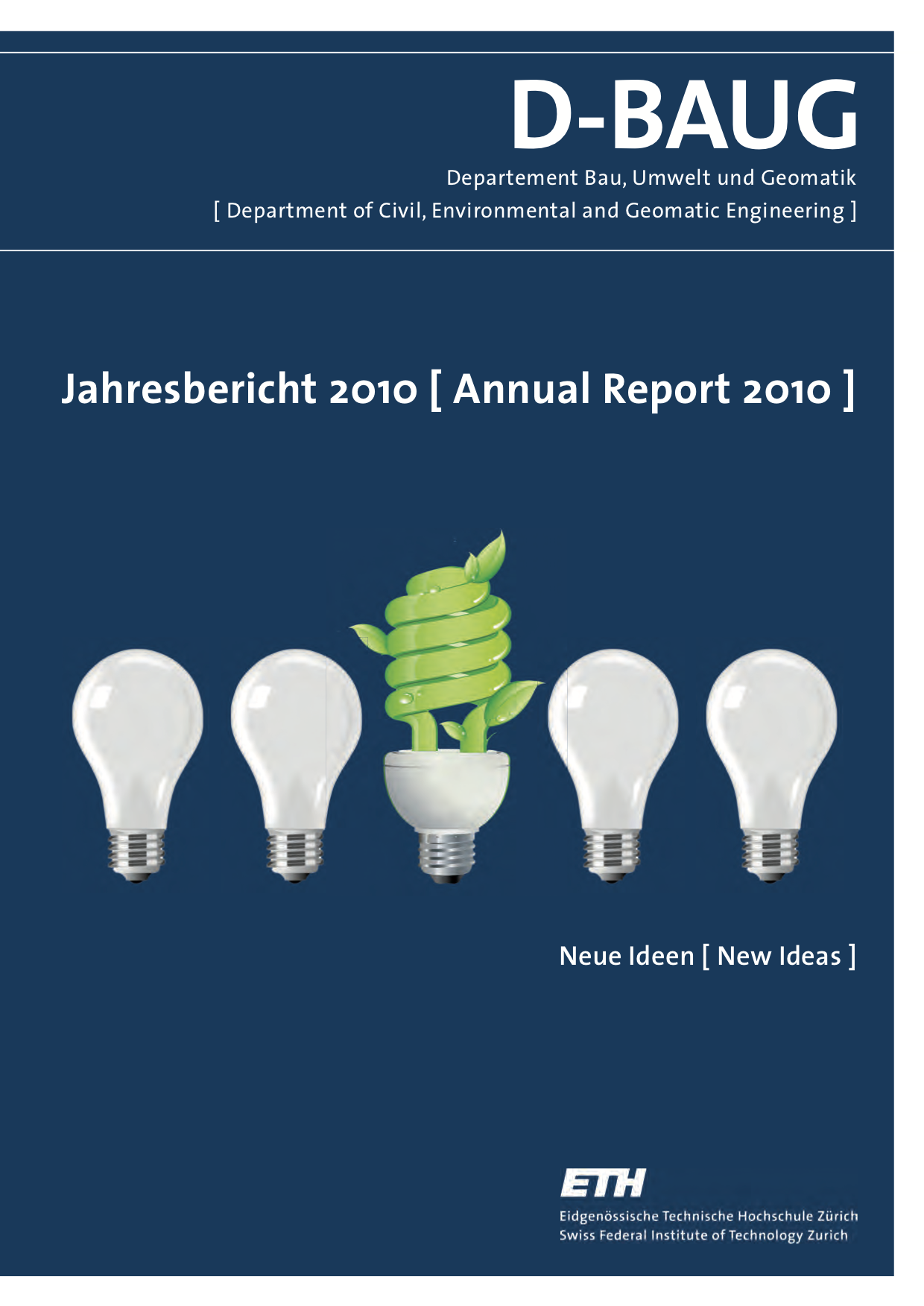 D-BAUG Jahresbericht 2010