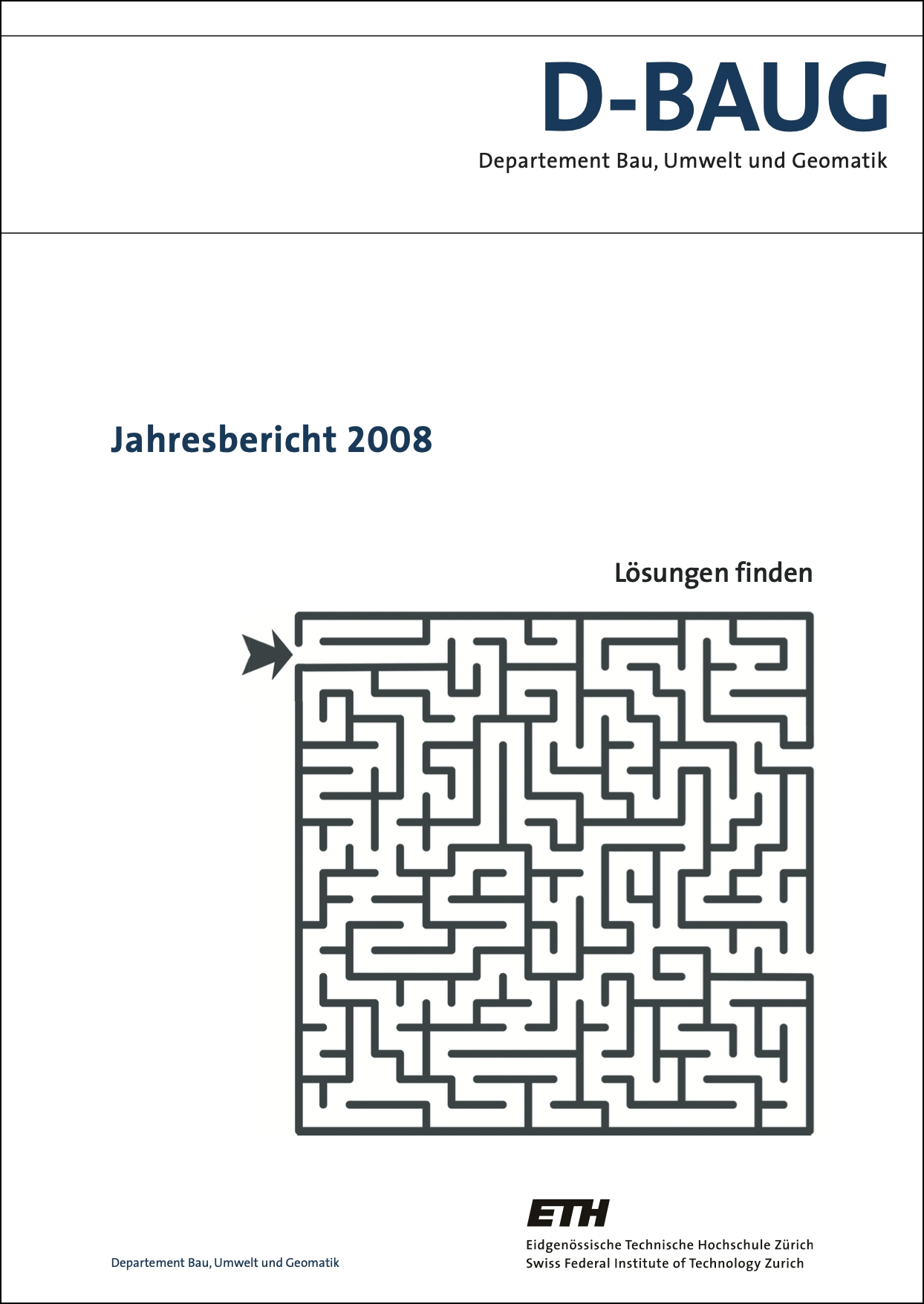 D-BAUG Jahresbericht 2008