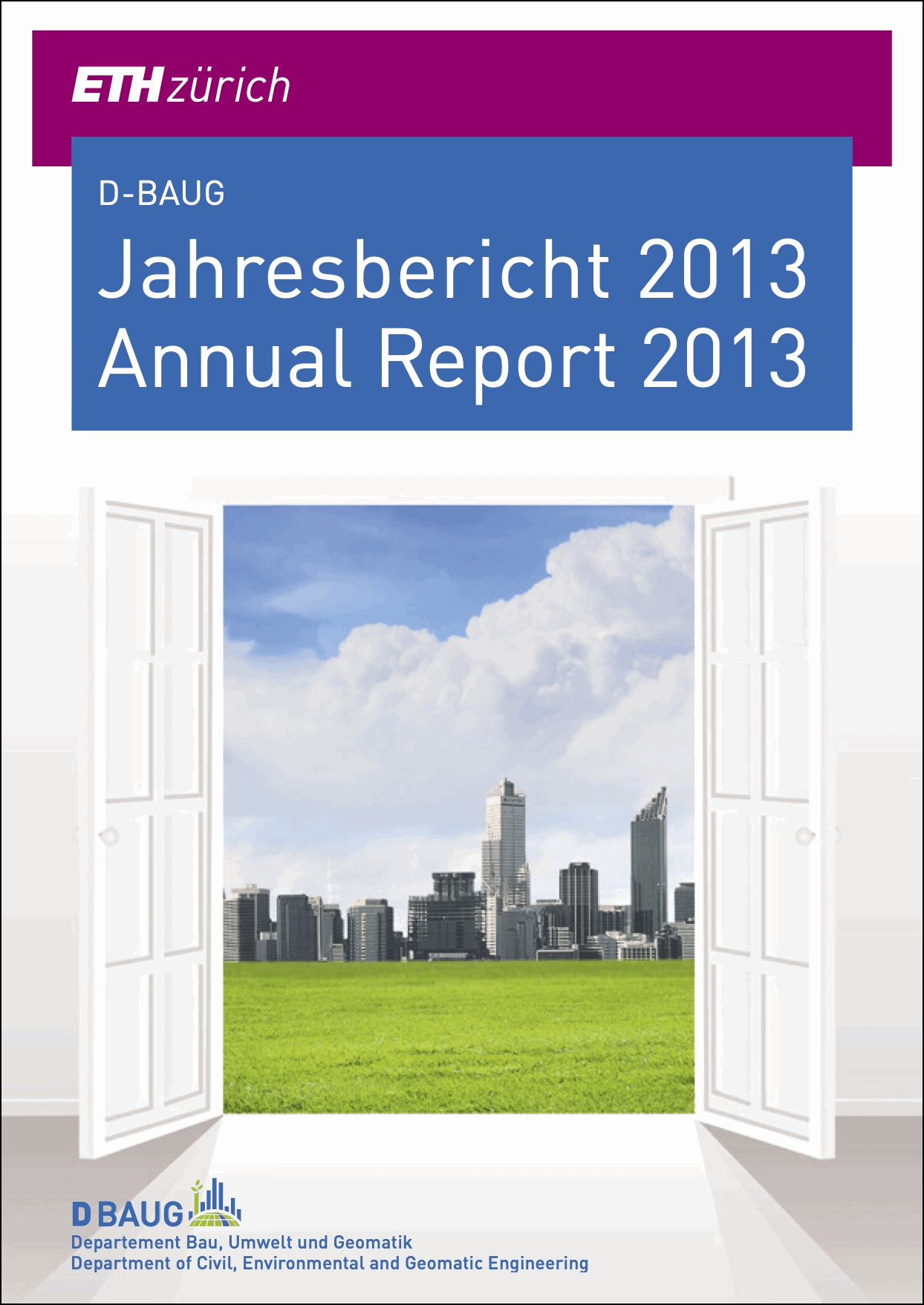 D-BAUG Annual report 2013