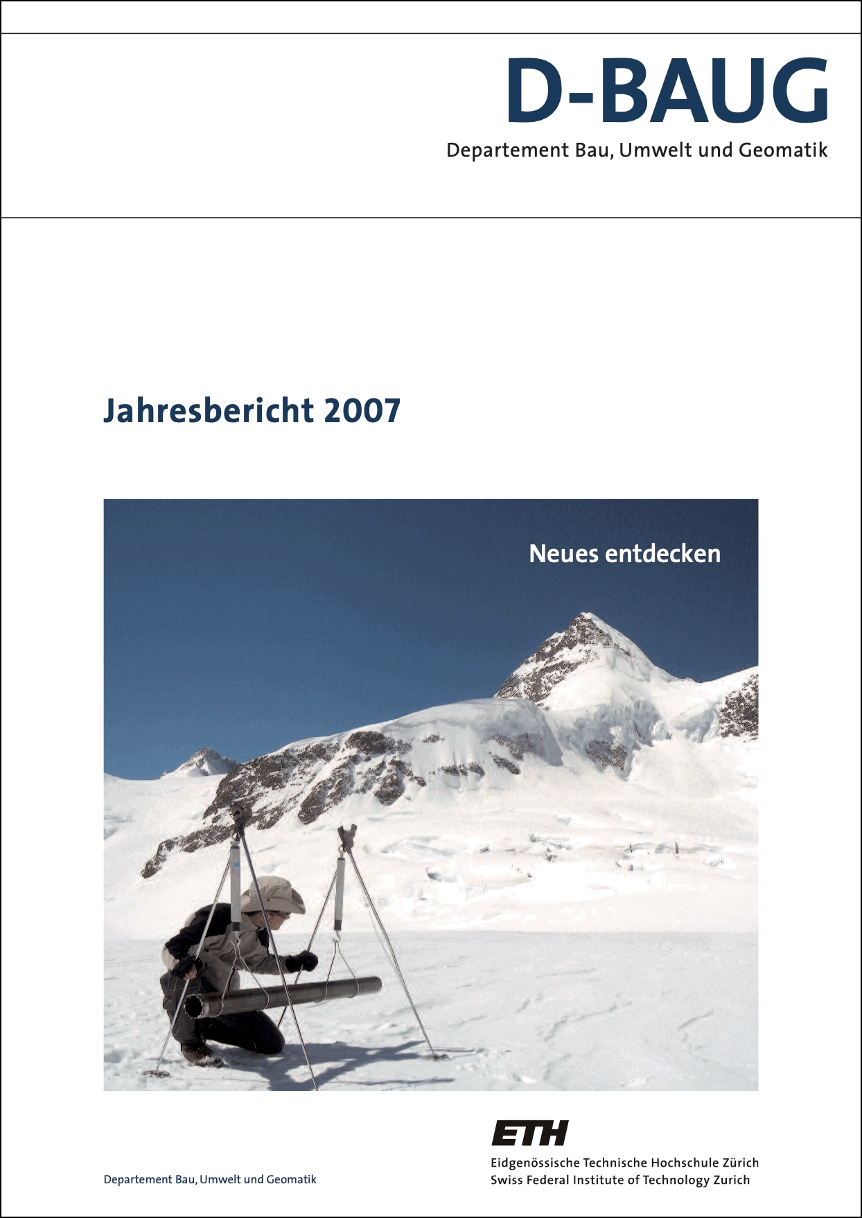 D-BAUG Annual report 2007