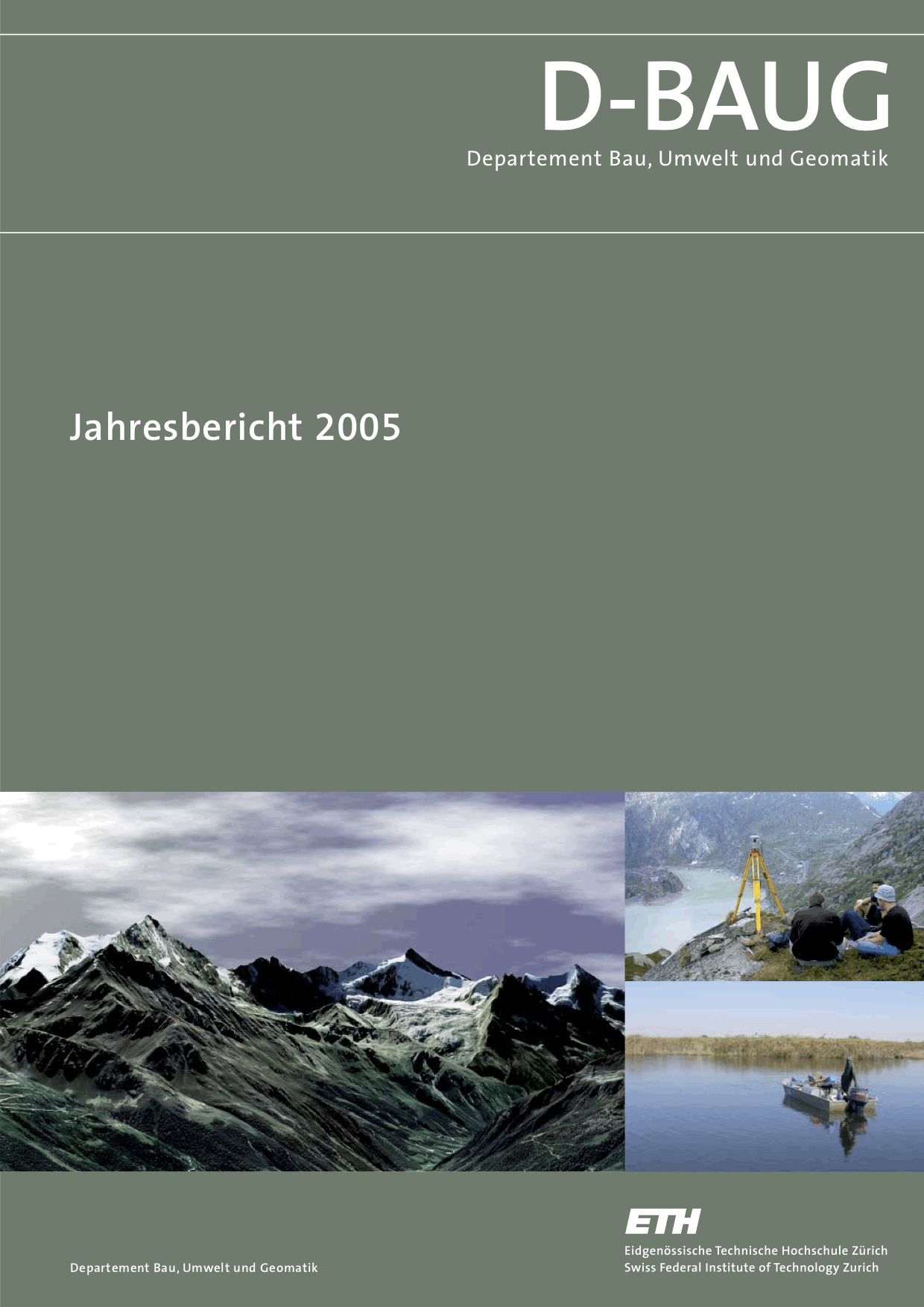 D-BAUG Annual report 2005