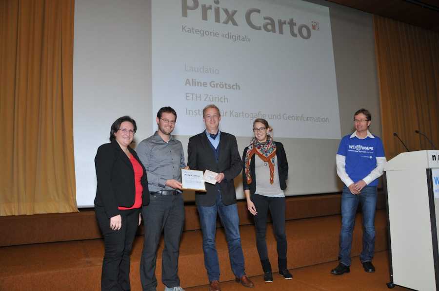 Enlarged view: Prix Carto Digital Preisablieferung