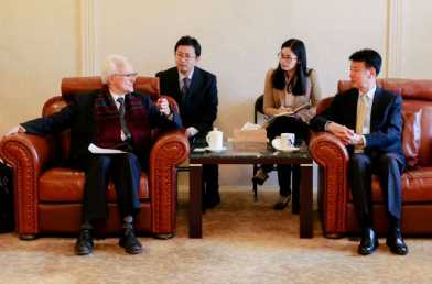 Li Kejinag and Prof. Folker H. Wittmann