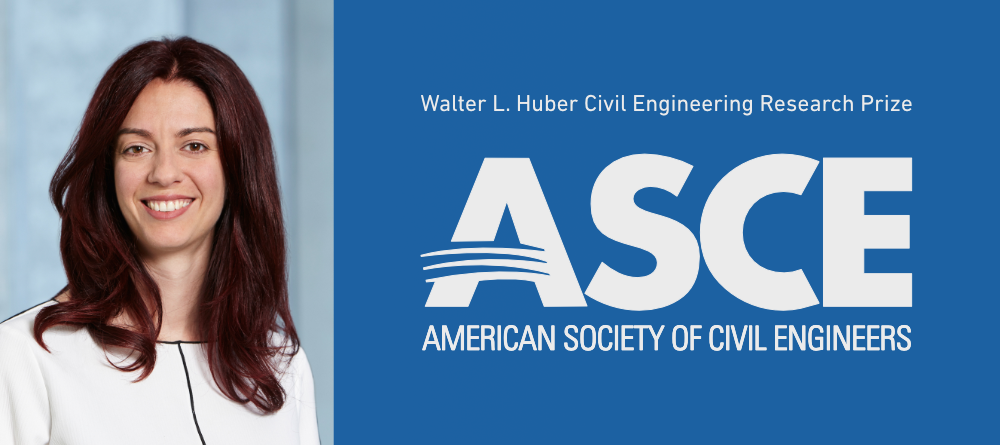 Eleniu Chatzi, Walter L. Huber Civil Engineering Research Prize 2020