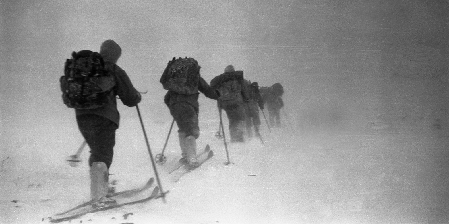 Dyatlov's group on their way to Kholat Syakhl