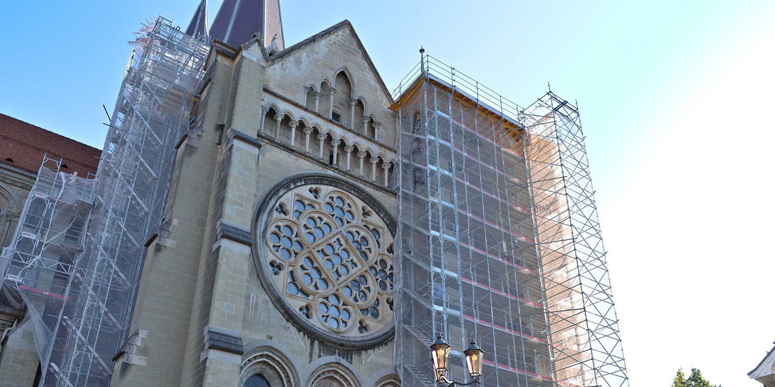 Ansicht Kathedrale Lausanne