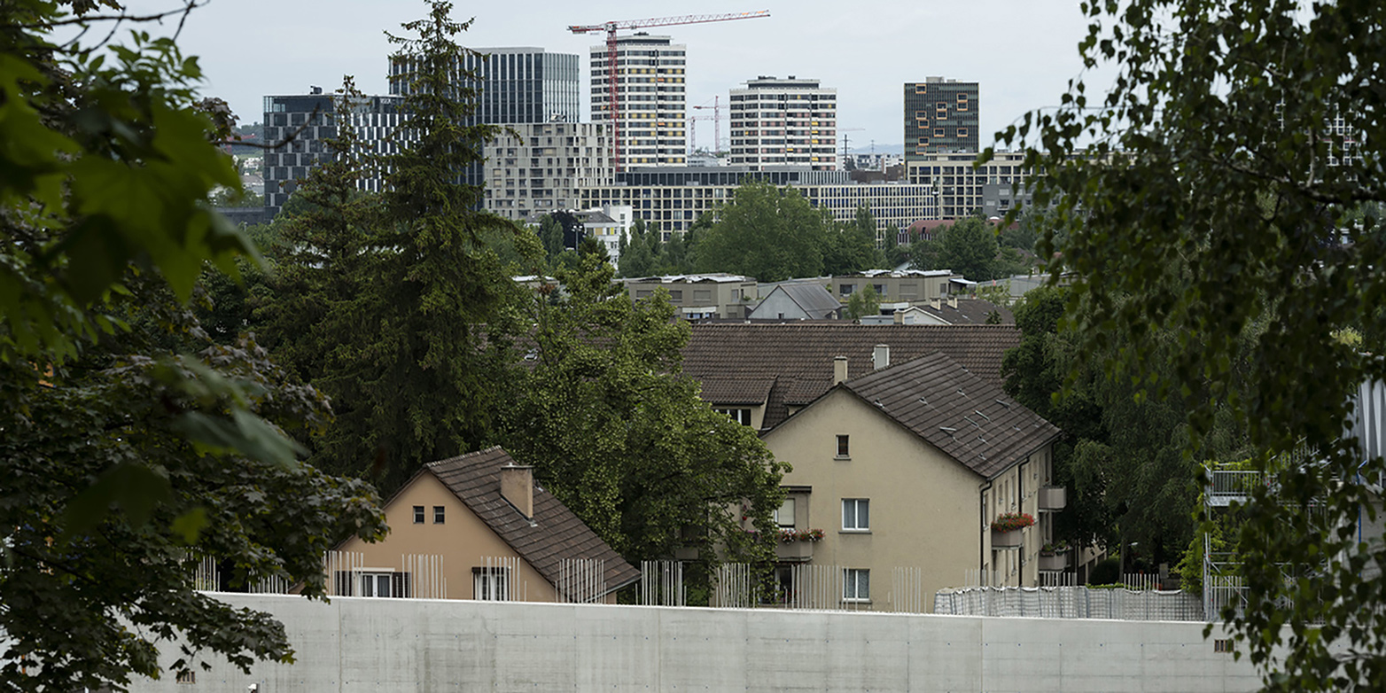 a neighbourhood in north Zurich