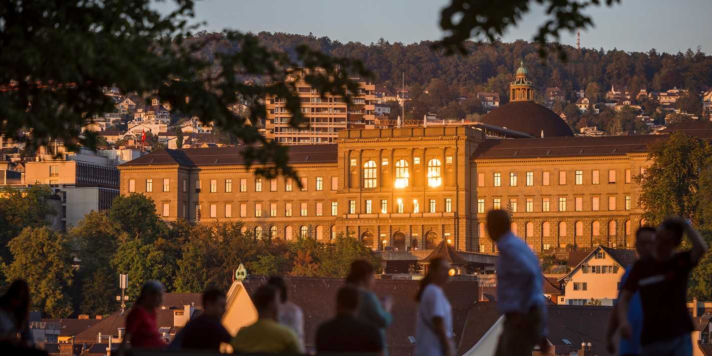 West facade of the ETH Zurich main building