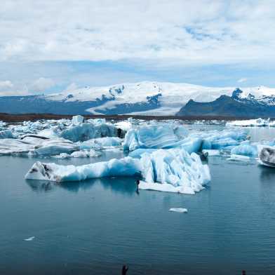 Arctic glacier
