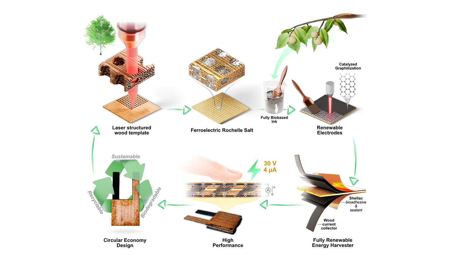 grafic showing the manufacturing process