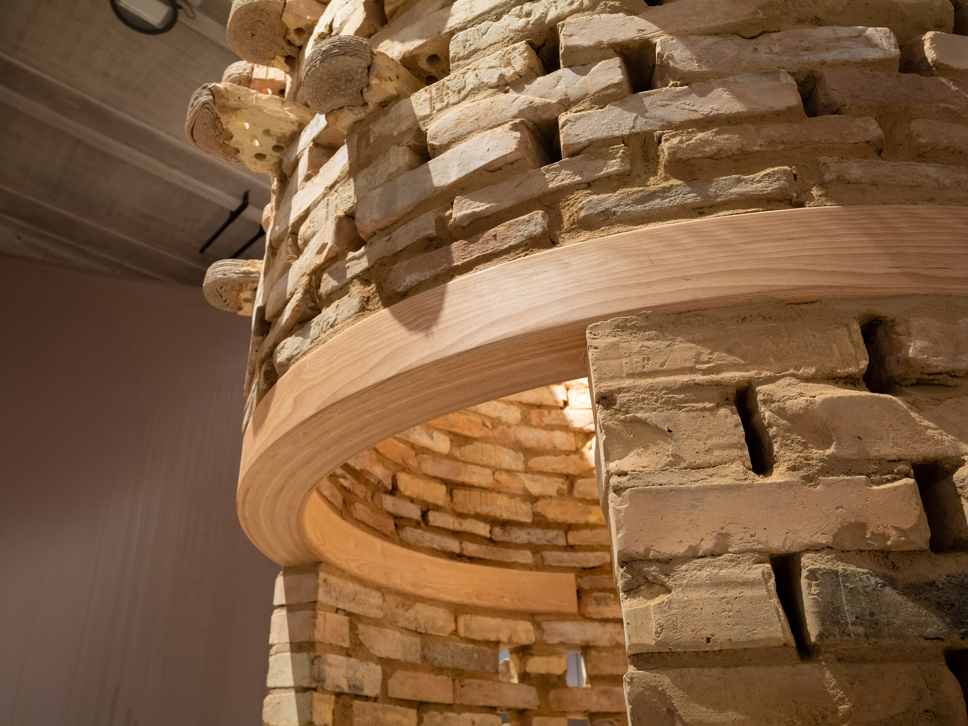 Structure made of bricks