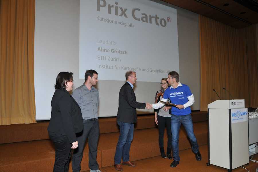 Vergrösserte Ansicht: Prix Carto Digital Preisablieferung