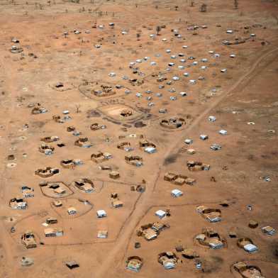 Muhkjar refugee camp in the Central African Republic ©UNAMID