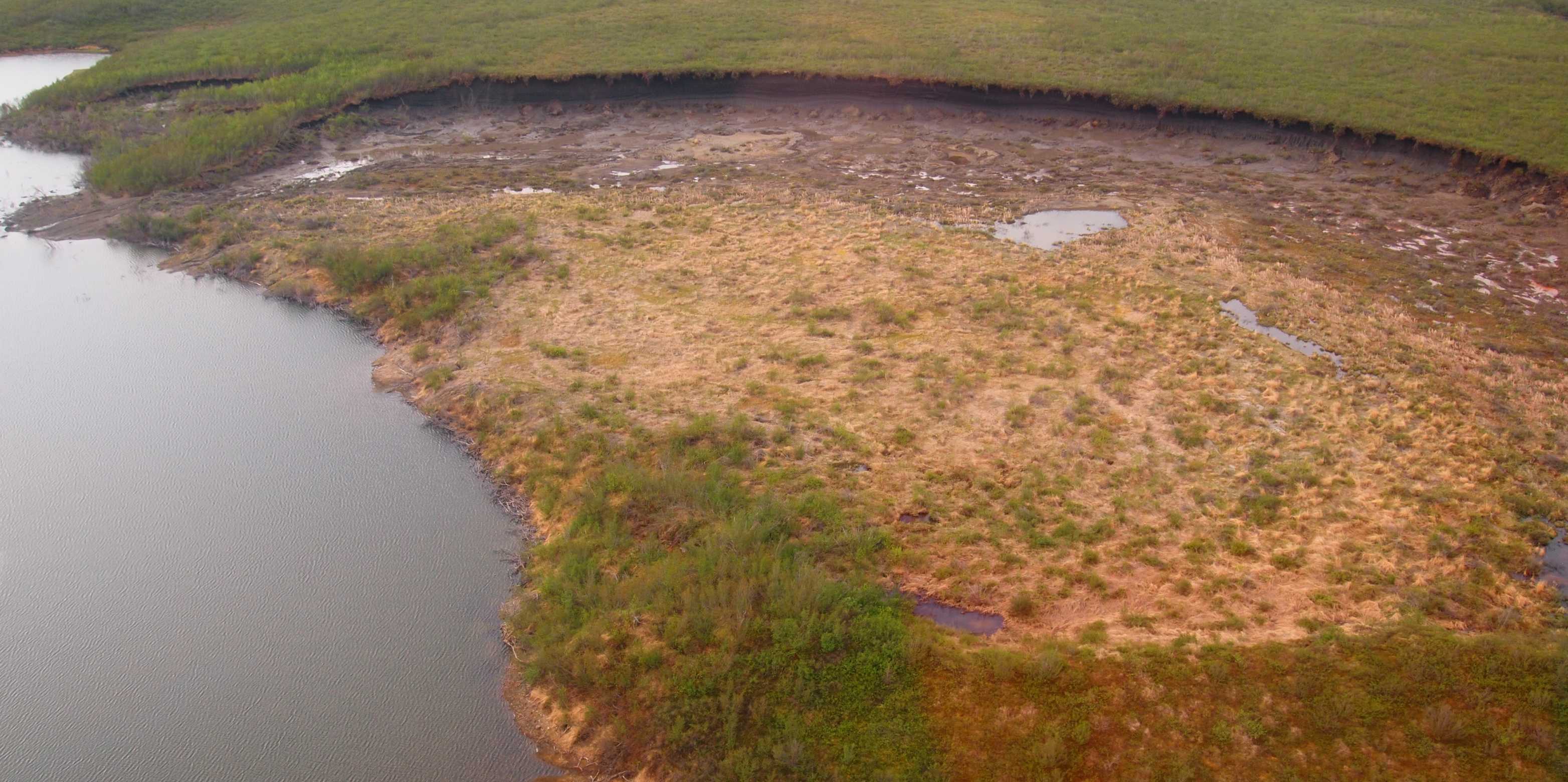 Mackenzie River Delta in Kanada