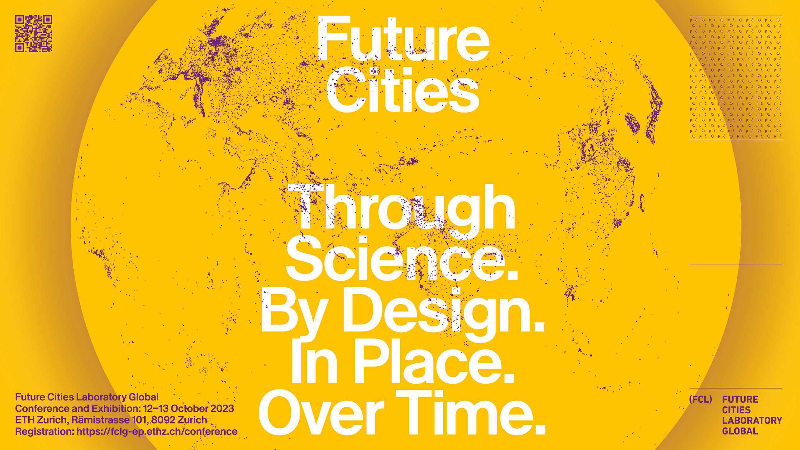 Future Cities. Through Science. By Design. In Place. Over Time.