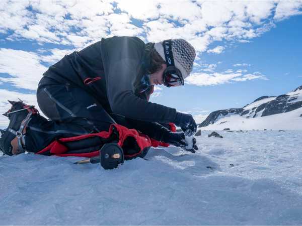 Ice sampling