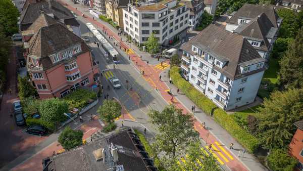 Overview of Winterthurerstrasse in Zurich