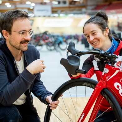 Flurina Rigling und Nico Hasler