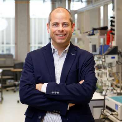 Ueli Angst im Labor