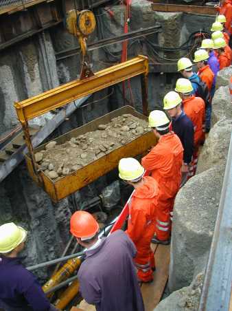 Besichtigung Baustelle